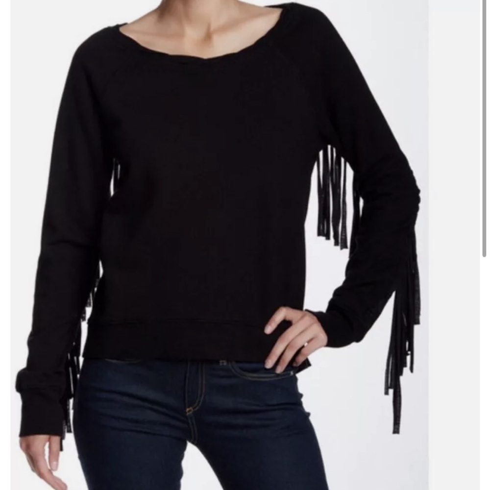 Pam and Gela fringe Sweatshirt